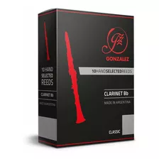 Cañas Gonzalez Clarinete Classic X10 Unid.