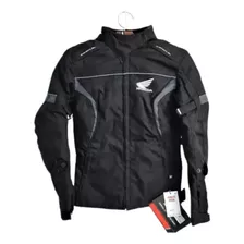 Jaqueta Honda Masculina Waterproof Preto E Cinza Tam: M 