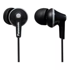 Audífonos In-ear Panasonic Ergofit Rp-hje125 Rp-hje125 Negro