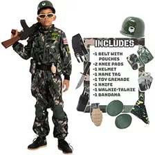 Kids Army Special Forces Costume, Camo Trooper Costume ...