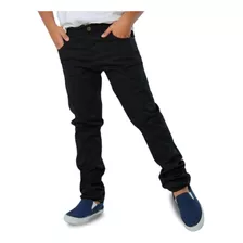 Calça Jeans Infanto Juvenil Tradicional Com Elastano Colors 
