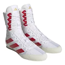 Sapatilha De Boxe adidas Hog 4 Boots Hp9613 Branco/vermelho