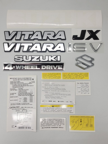 Foto de Chevrolet Vitara Calcomanias Y Emblemas Suzuki 