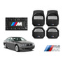 Tapetes 4pz Charola 3d Logo M-series Bmw Serie 6 2004 A 2010