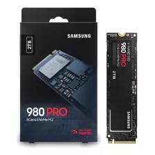 Ssd Nvme 2tb Samsung 980 Pro Pcie4.0 7000mb/s Ps5/laptop/pc