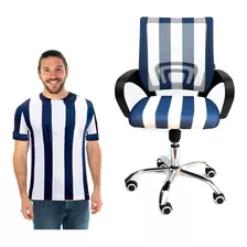 Silla De Escritorio Ergonómica Giratoria Cómoda Equipos Fut Color Monterrey