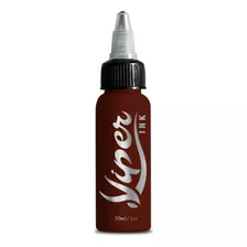 Tinta Para Tatuagem Viper Ink Tattoo 30ml - Escolha As Cores Cor Marrom-claro