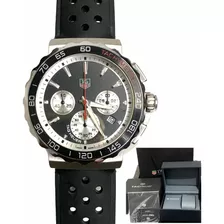 Relógio De Luxo Fórmula 1 Cronógrafo + Caixa Completa