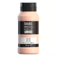 Tinta Acrílica Liquitex Basics Fluid 118ml Light Pink