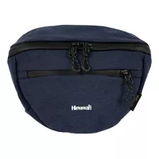 Riñonera Cartera Impermeable Himawari Mod 1019b Azul