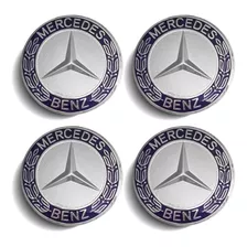 Jg 4 Calota Centro Roda Mercedes C 180 200 250 300 Emblem Az