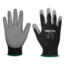 Guantes De Nylon Recubiertos De Poliuretano, M, Pretul