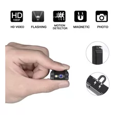 Mini Câmera Digital Hd Lanterna Micro Filmadora Magnética