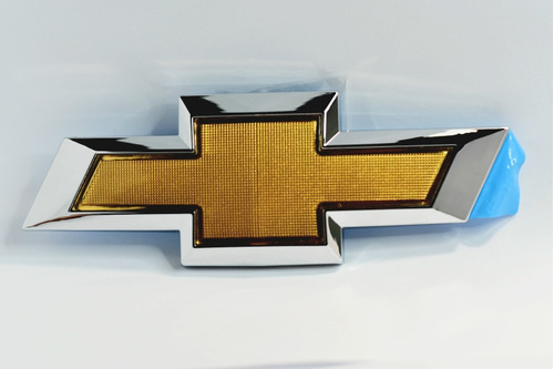 Emblema Chevrolet 17cm X 6cm Logotipo Insignia Cromada Adhes Foto 3