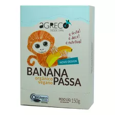 Kit 2x: Banana Passa Orgânica Agreco 150g