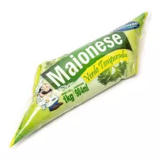  Maionese Verde Especial Temperada Saborosa Lanchero 1kg