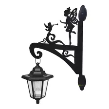 Bird Feeder Wind Chime Iron Art Balcony Ambient Lamp Silhoue