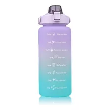 Botella De Agua Jumbo 2 Litros Motivacional Kawaii Sticker