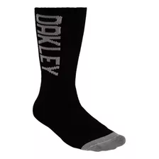 Meia Oakley Urban Crew Sock Cano Alto Preto