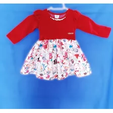 Vestido Infantil De Marca Usado Vestido Para Festa 7 Mês