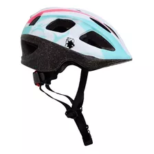 Casco Niña Rosado Con Diseño Lahsen