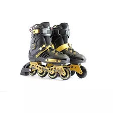 Patines Phoenix Profesional Negro/dorado