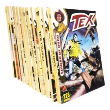 Kit 12 Gibis Faroeste Hq Tex Edição De Ouro História Completa Ed. Mythos Boselli 