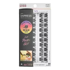 Cílios Autocolantes Kiss New York Impress Curly Ilm02