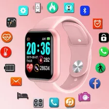 Smartwatch Reloj Inteligente Bluetooth Deportivo Ip67 Y68 Rosa