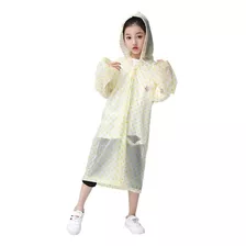 Poncho Impermeable Infantil Chubasquero Reutilizable Niño