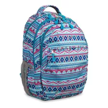 Mochila Portanotebook J-world Cornelia (mint Tribal)