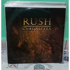 Rush Chronicles Lp Vinil Triplo Nacional Excelente Estado