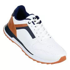 Tenis What S Up Hombre Blanco Tipo Napa 180290