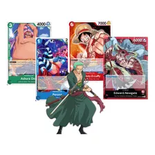 Lote 100 Cartas Sin Repetir, One Piece Tcg Originales