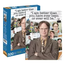 The Office - Dwight Schrute Quote - Puzzle 500 Piezas
