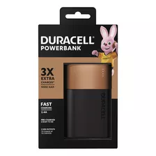 Power Banks Duracell Pb3 10050 Mah Color Negro