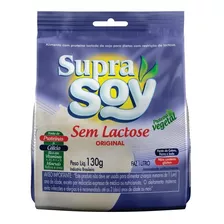 Alimento Em Pó Suprasoy Sem Lactose Original Sachet 130g