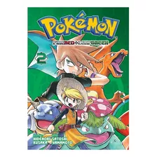 Livro Mangá Pokémon Firered & Leafgreen Vol. 2 Hidenori Kusaka Planet Mangá Editora Panini 2021
