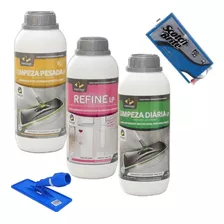 Kit Limpeza Pesada Lp + Refine + Limpeza Diária E Acessórios