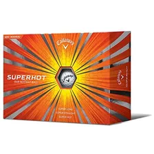 Callaway Superhot Golf Balls - Caja De 24, Blanco
