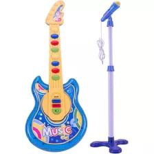 Guitarra Eléctrica Para Niños Set D Juegos Eproductor De Mp3