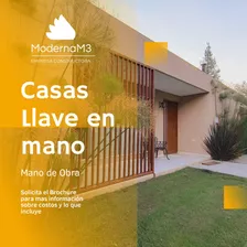 Empresa Constructora, Estudio De Arq, Casas Llave En Mano.