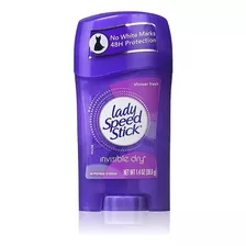 Desodorante Lady Speed Stick Invisible Dry Shower Fresh 48hr