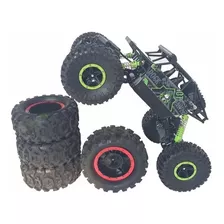 Carrinho Remoto Controle 4ch 4x4 Truck Off Road + 2bat Extra