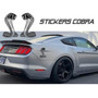 Antena Radio Cromo Fibra Carbono Ford Mustang Shelby 2020