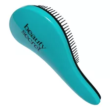 Escova Beauty Secret Com Efeito Anti-frizz Cor Azul - Azul Esverdeado