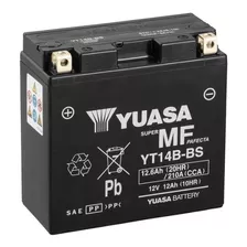 Batería Yuasa Yt14b-bs.libre Mantenimiento.