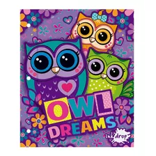 Carpeta Escolar N°3, 3anillos X40mm Owl Dreams Canalejas