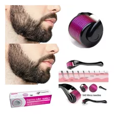 Dermaroller Para Barba Ajuda No Crescimento Agulha 1mm