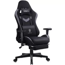 Silla Gamer Pro Dowinx Elite De Escritorio Ergonómica Ls6668 Color Negro